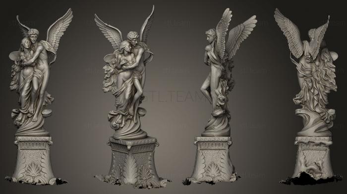 3D модель Ангел и женщина (STL)